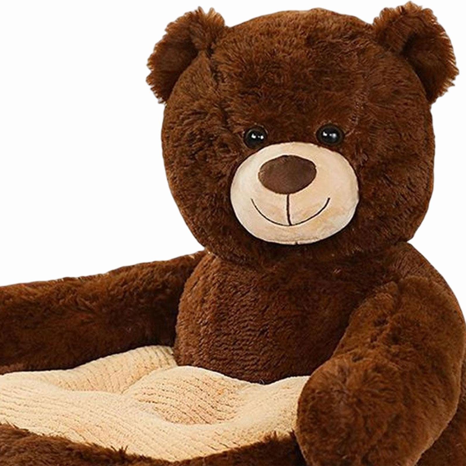 YWJLQH Kids Animal Sofa Seat Cozy Armchair for Home Decor, Bear